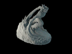 goku Modelo de Impressão 3D