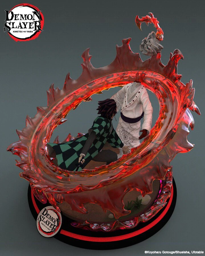 demon slayer 3D Print Model .c4d .max .obj .3ds .fbx .stl .blend 