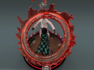 demon slayer 3D Print Model
