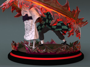 demon slayer Model do druku 3D