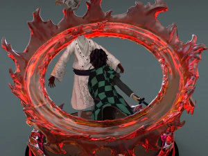 demon slayer 3D Print Model