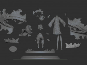 demon slayer Model do druku 3D