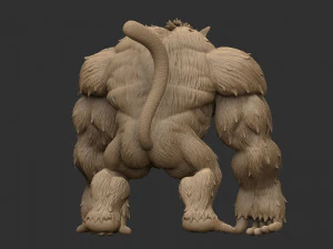 oozaru - goku 3D Print Model