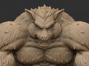 oozaru - goku Model Cetak 3D