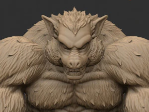 oozaru - goku 3D Print Model