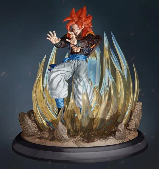 gogeta 3D Print Model .c4d .max .obj .3ds .fbx .stl .blend 