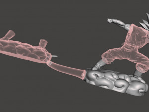 goku flying nimbus Model Cetak 3D