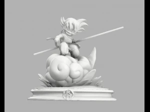Goku jongen 3D printmodel