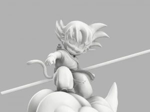 goku kid 3D Print Model