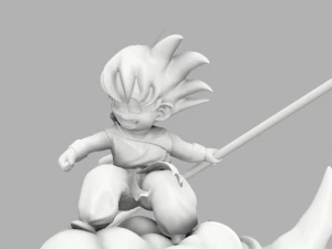 goku kid 3D Print Model