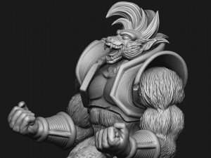 oozaru - baby Model do druku 3D