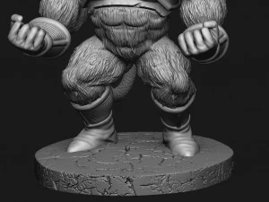 oozaru - baby 3D Print Model