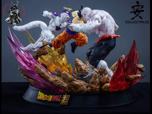 Goku vriezer versus Jiren 3D printmodel