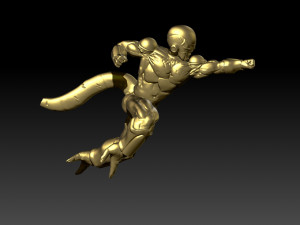 goku freezer vs jiren Model Cetak 3D