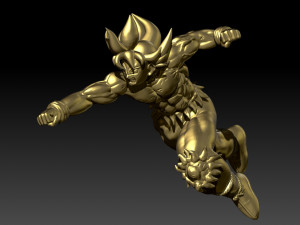 goku freezer vs jiren Model Cetak 3D
