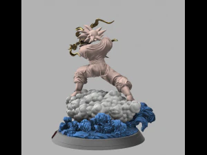 goku 3D Print Model