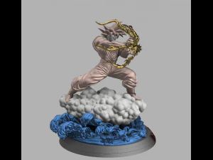 goku 3D Print Model
