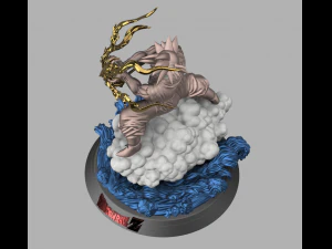 goku 3D Print Model