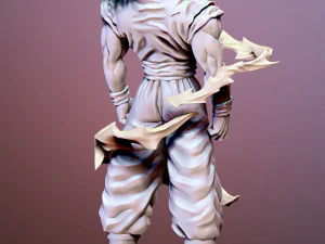goku 3D Print Model