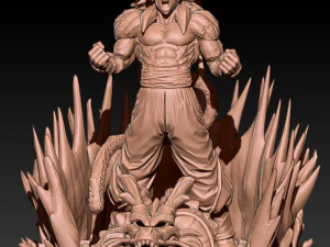 goku ss4 3D printmodel