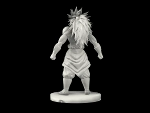 broly 3D Print Model