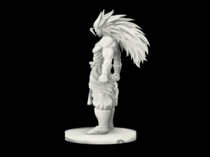 broly 3D Print Model