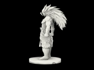 broly 3D Print Model