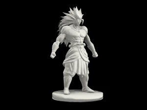 broly 3D Print Model