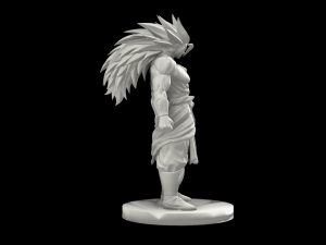 broly 3D Print Model