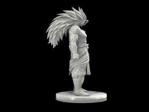 broly 3D Print Model