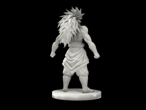 broly 3D Print Model
