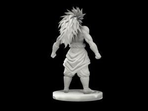 broly 3D Print Model