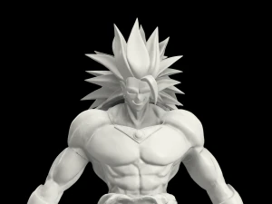 broly 3D Print Model