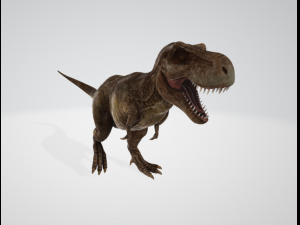 tyrannosaurus rex 3Dプリントモデル