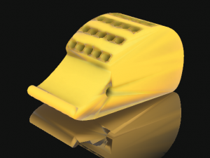 porcupine pencil holder Model Cetak 3D