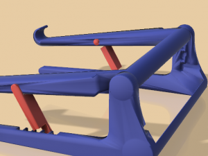 adjustable notebook stand Modelo de Impressão 3D