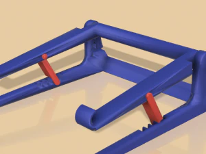 समायोज्य नोटबुक स्टैंड 3D प्रिंट मॉडल