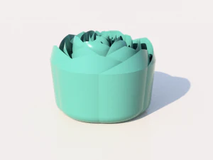 rose box-jewelry box 3D Print Model