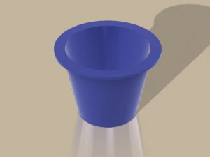 cactus pot mold cement concrete 3D Print Model
