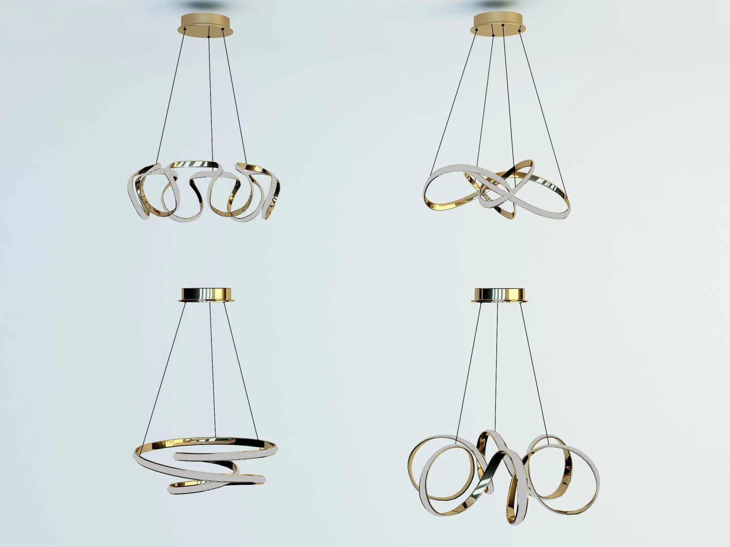 ceiling lamp 3D Model .c4d .max .obj .3ds .fbx .stl .blend 