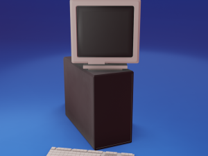 low poly office-pack 3D Model
