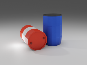 industry low-poly props pack model game ready 3D-Modell