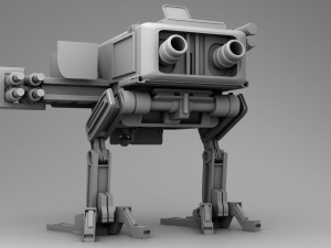robo-tank 3D मॉडल