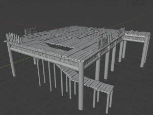 fishing bay 3D Model