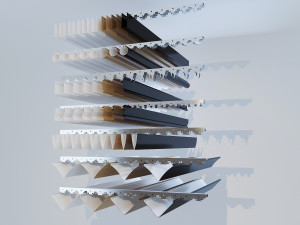 top of the material Modelo 3D