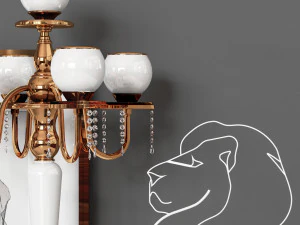 decorative set 01 3D Model