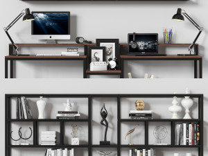 workplace 02 3D 모델
