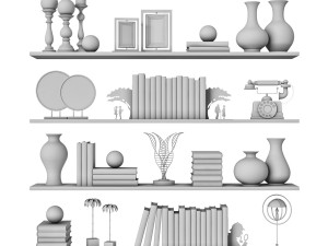 shelves 02 3D Model