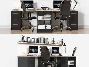 workplace 03 3D Model