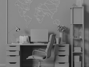 office furniture 02 3D 模型
